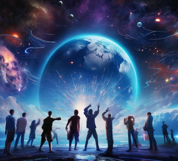 点亮星辰大海,青少年科技创新大赛4k地球与宇宙作品揭秘科技与艺术的交融 点亮星辰大海,青少年科技创新大赛4k地球与宇宙作品揭秘科技与艺术的交融