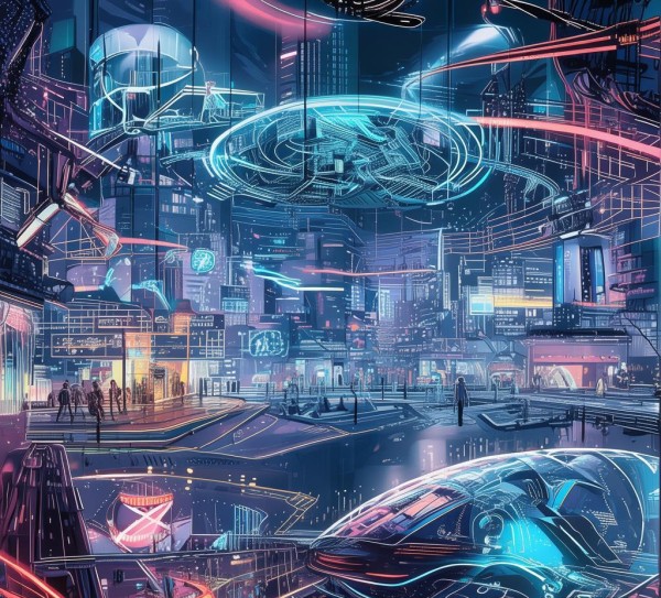 未来科技动态漫画高清图，动态演绎未来科技的魅力与前沿